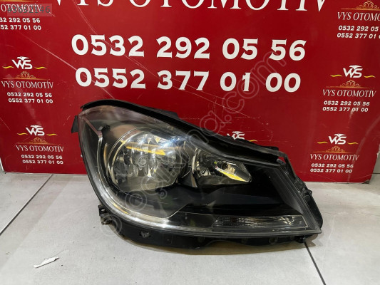 2011-2014 Mercedes C Serisi c180 w204 makyajlı Halojen Sağ Far