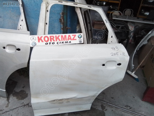 AUDI Q3 SOL ARKA KAPI 2015-2018