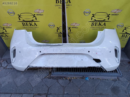 OPEL CORSA F ARKA TAMPON BEYAZ ÇIKMA ORJİNAL YEDEK PARÇA