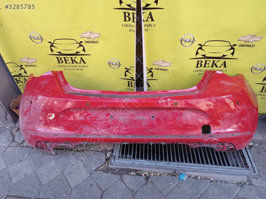 OPEL ASTRA J HB ARKA TAMPON MAKYAJLI KIRMIZI ÇIKMA ORJİNAL YEDEK