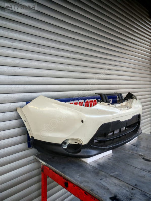 NISSAN QASHQAI BEYAZ 2013-2018 ÖN TAMPON-DÜZCE ÇIKMA