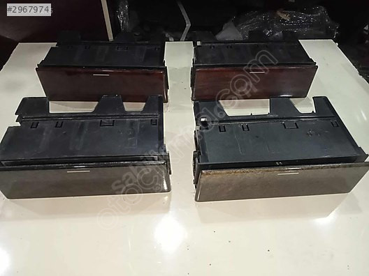 MERCEDES W210 ORJ. TORPİDO EŞYA SAKLAMA GÖZLERİ MAUN TRİM TEMİZ
