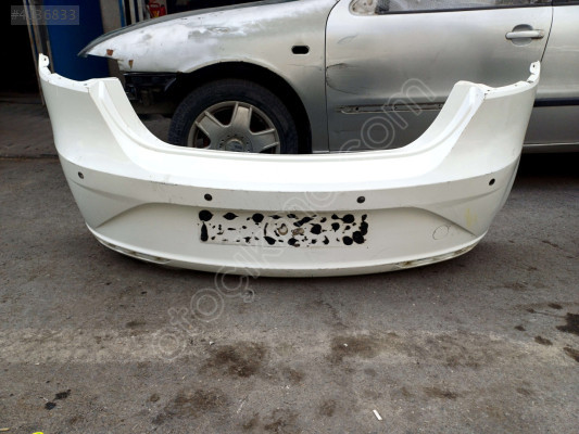 seat leon arka tampon orjinal 2010-12