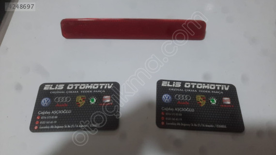 VOLKSWAGEN TRANSPORTER T5 SOL ARKA TAMPON REFLEKTÖRÜ