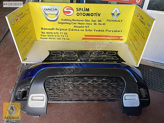 DACİA DUSTER 2020 ÇIKMA ORJİNAL ÖN TAMPON DOLU VE DİĞER PARÇALA