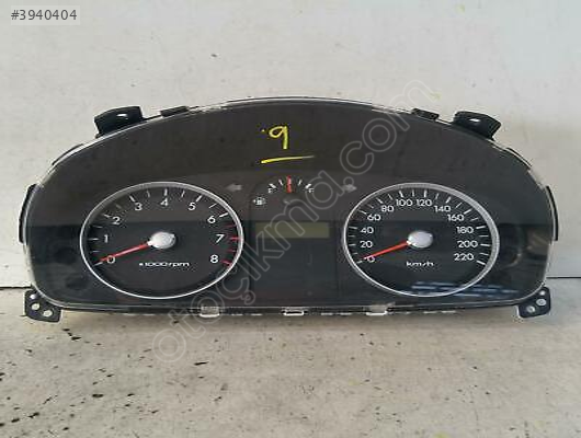 HYUNDAI GETZ ÇIKMA ORJİNAL GÖSTERGE PANELİ
