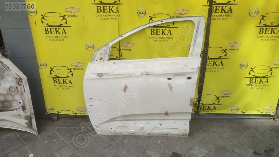 OPEL GRANDLAND SOL ÖN KAPI BEYAZ ÇIKMA ORJİNAL YEDEK PARÇA