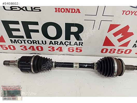 TOYOTA COROLLA 1.6 SOL AKS SÖKME ORJİNAL YEDEK PARÇA