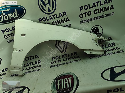 Toyota Corolla 101 kasa sağ ön çamurluk orijinal beyaz