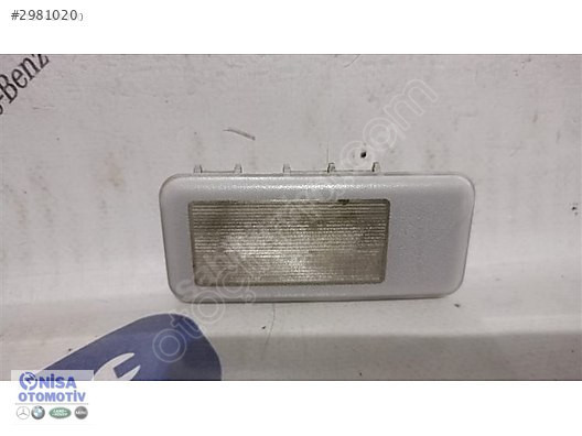 BMW 3 SERİSİ E46 KASA SOL ÖN AYNA TAVAN LAMBASI ORJ 63316962001