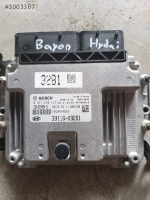 39116-03281 Hyundai bayon 1,4 otomatik motor beyni