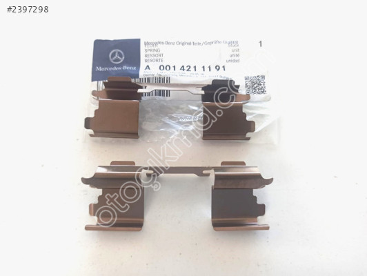 Mercedes Sprinter W906 / Vito Ön Fren Balata Sacı Orjinal