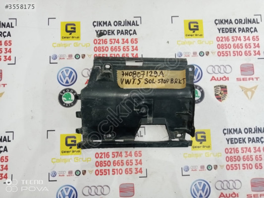VOLKSWAGEN TRANSPORTER 2004-2010 SOL ARKA STOP ALT BRAKETİ