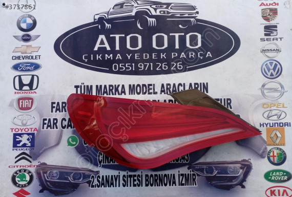 MERCEDES W117 KASA CLA SERİSİ STOP . ORJİNAL ÇIKMA