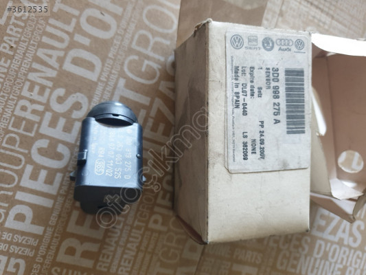 ww audi park sensörü sıfır orjinal 3d0998275a