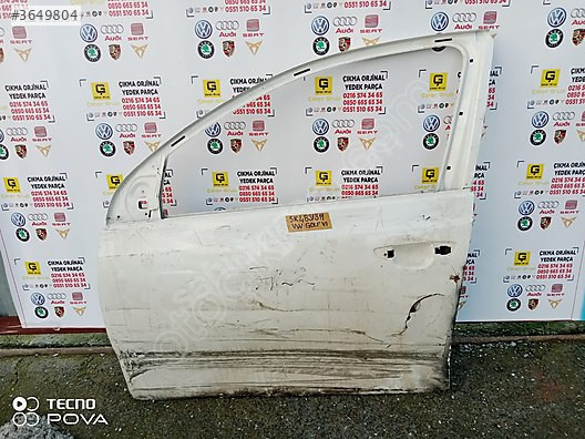 VOLKSWAGEN GOLF 6 SOL ÖN KAPI OEM 5K4831055 ÇIKMA SÖKME YEDEK PA
