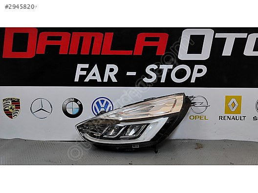 RENAULT CİLİO 4 ORJİNAL LEDLİ İCON SOL FAR