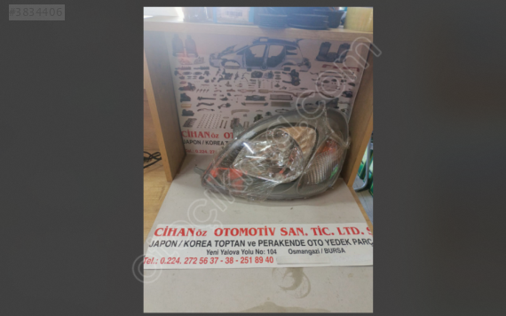 Toyota Yaris Sol - Sağ Far 1999 2002 - ADET FİYATI 811505202