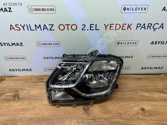 DACİA DUSTER SOL FAR ORJİNAL