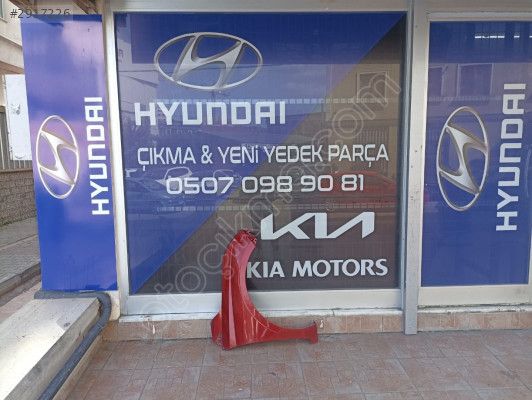 HYUNDAİ İ20 2020-2024 SAĞ ÖN ÇAMURLUK ORİJİNAL ÇIKMA YEDEK PARÇA