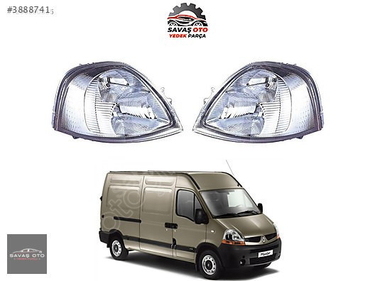 MASTER / MOVANO ÖN FAR SAĞ SOL 2003+ ADET FİYAT 8200163516