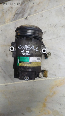 Opel Corsa C 1.2 çıkma orijinal hatasız klima kompresörü
