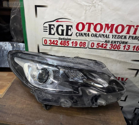 PEUGEOT 2008 LEDLİ MERCEKLİ SAĞ FAR ORJINAL HATASIZ