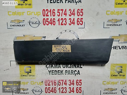 MOKKA SOL ARKA KAPI BANDI OEM 95157446 ÇIKMA SÖKME YEDEK PARÇA