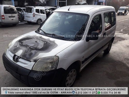 PEUGEOT PARTNER ÇIKMA SOL ÖN DOLU KAPI