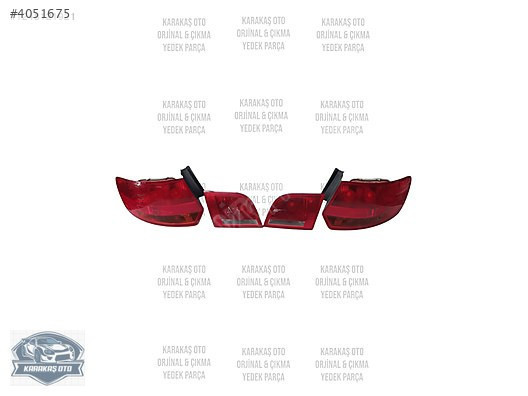 AUDİ A3 SAĞ SOL İÇ DIŞ STOP TAKIMI KOMPLE ORJİNAL 8P4945096G02S
