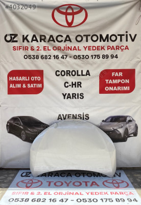 2013-2018 TOYOTA COROLLA ÇIKMA ORJİNAL ÖN KAPUT
