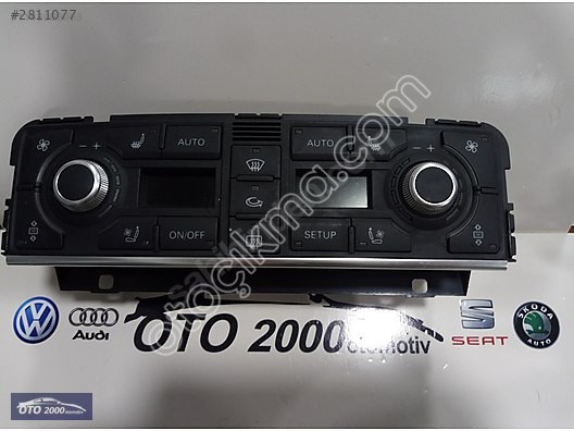 4E0820043B-4E0820043E-4E0820043H AUDİ A8 KLİMA KONTROL PANELİ