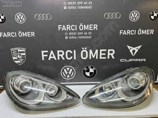 PORSCHE CAYENNE 2011-14 SAĞ-SOL TAKIM ÖN FAR ORJİNAL