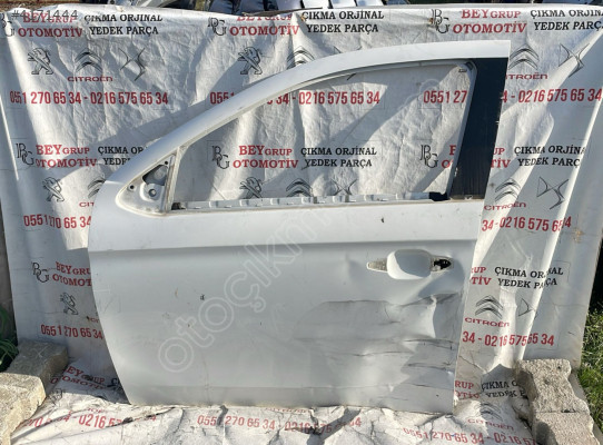 PEUGEOT 301 SOL ÖN KAPI ORİJİNAL ÇIKMA YEDEK PARÇA