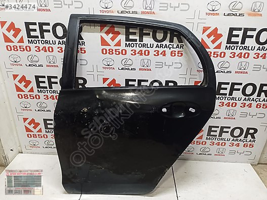 TOYOTA YARİS SOL ARKA KAPI ÇIKMA ORİJİNAL PARÇA 2006-2011