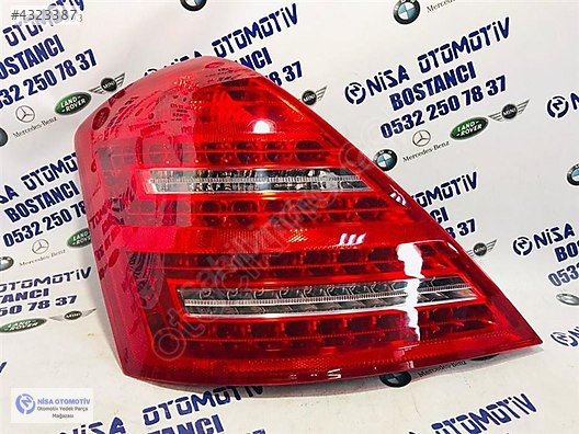 MERCEDES S SERİSİ W221 MAKYAJLI LEDLİ SOL STOP ORJ A2218201364