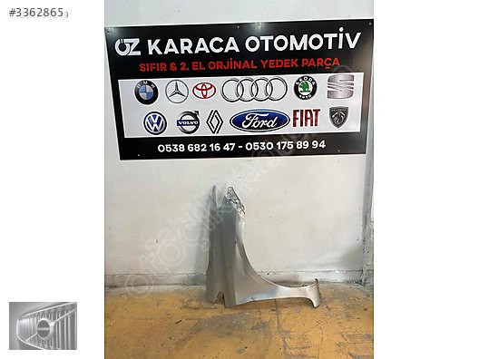 2013-2015 TOYOTA AURİS ÇIKMA ORJİNAL SAĞ ÖN ÇAMURLUK