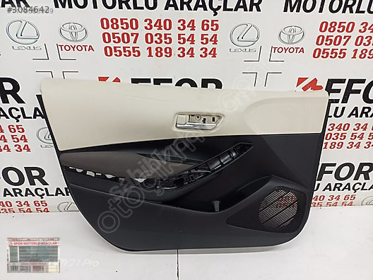 TOYOTA COROLLA SOL ÖN KAPI DÖŞEMESİ ÇIKMA ORİJİNAL 2019-2024