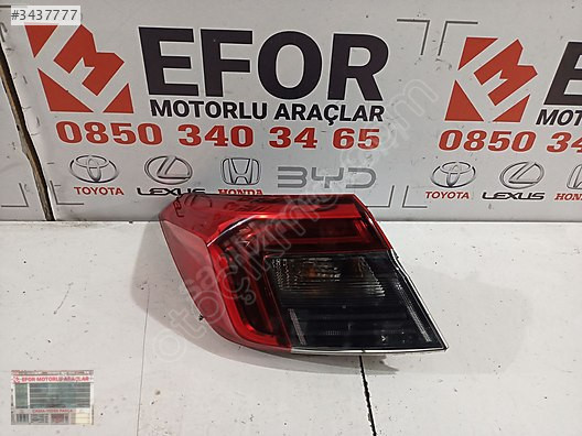 HONDA CİVİC SOL STOP ÇIKMA ORİJİNAL PARÇA 2022-2024