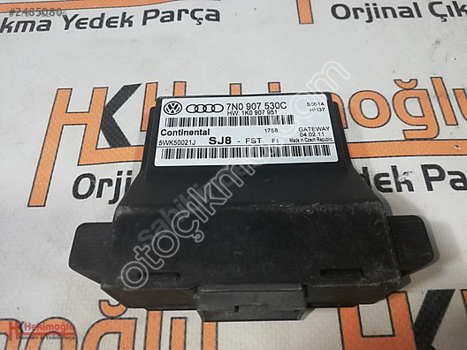 VW GOLF CADDY TOURAN SKODA SUPERB 7N0907530C GATEWAY AĞ GE