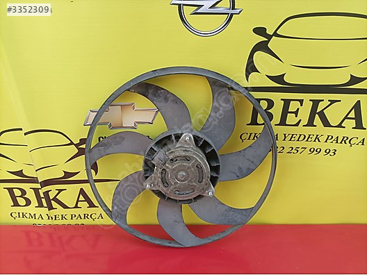 OPEL CORSA D 1.4 1.2 BENZİN FAN MOTORU ÇIKMA ORJİNAL YEDEK PARÇA