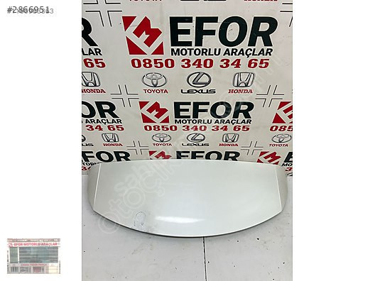 TOYOTA CHR BAGAJ SPOYLER ORJİNAL YEDEK PARÇA 16-23