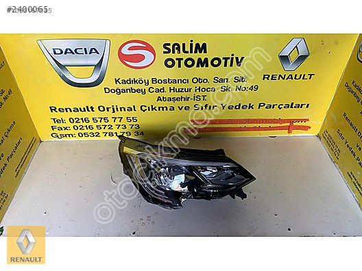 RENAULT TALİANT SAĞ FAR ORJİNAL ÇIKMA PARÇA SALİM OTOM