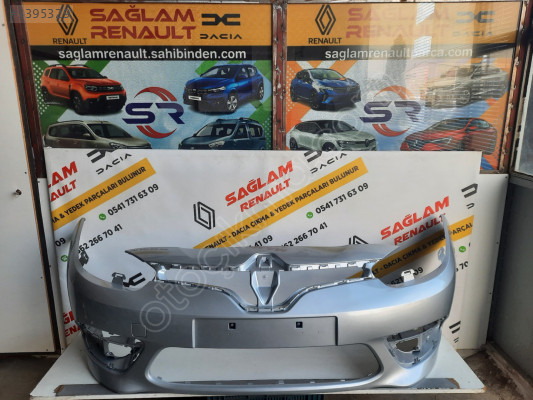 Fluence İcon Makyajlı Kasa Ön Tampon Platin Gri 620104894S - TYG