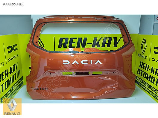 DACİA DUSTER BAGAJ KAPAĞI ÇIKMA ORİJİNAL 2020-24 RENKAY KOCAELİ