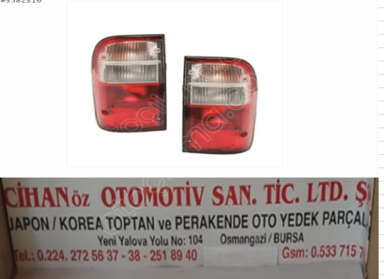 Toyota Hilux LN145 Sağ-Sol  Stop 1998-2001 ADET FİYATI.