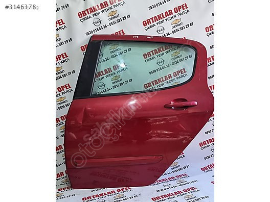 Peugeot 308 Sol arka Kapı