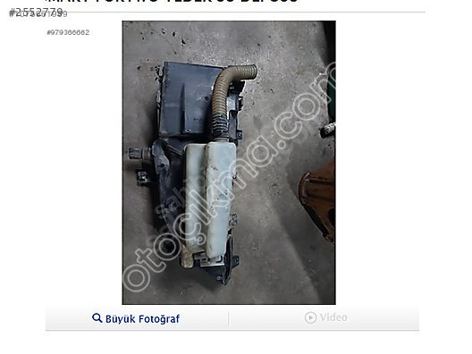 SMART FORTWO YEDEK SU DEPOSU