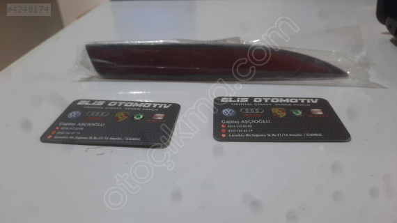 VOLKSWAGEN SCİROCCO ARKA TAMPON REFLEKTÖRÜ