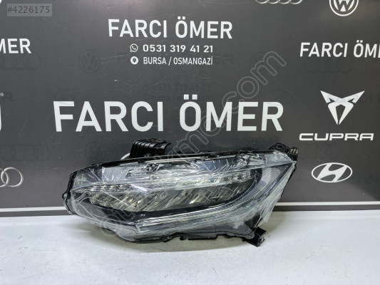 HONDA CİVİC FC5 2016-21 SOL ÖN FAR SIFIR FULL LED